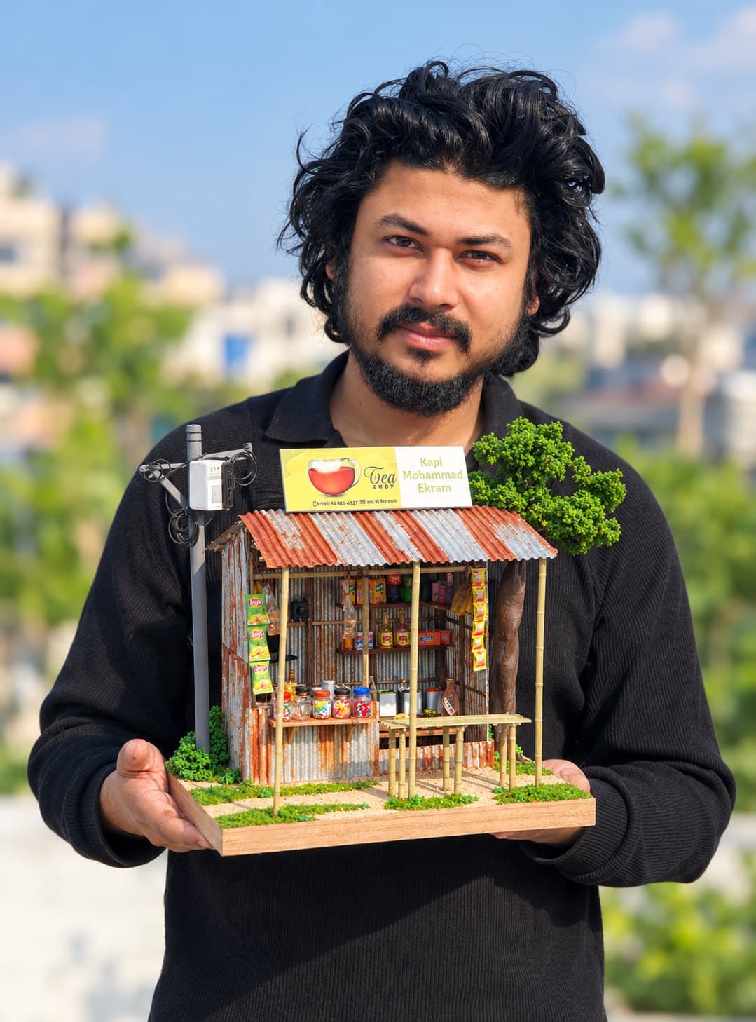 প্রিমিয়াম কোয়ালিটি চায়ের দোকান (কাস্টম সাইনবোর্ড)